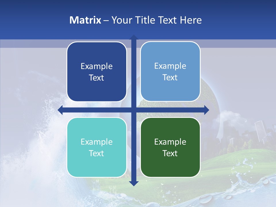 Copy Space Risk Decisions PowerPoint Template