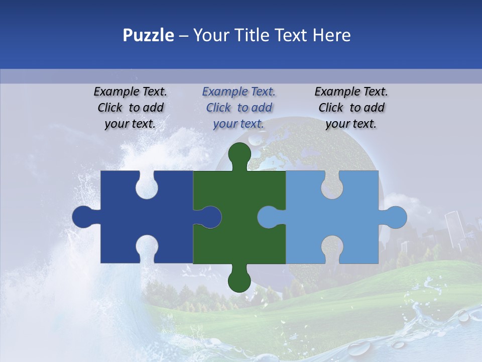 Copy Space Risk Decisions PowerPoint Template