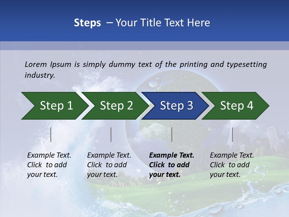 Copy Space Risk Decisions PowerPoint Template