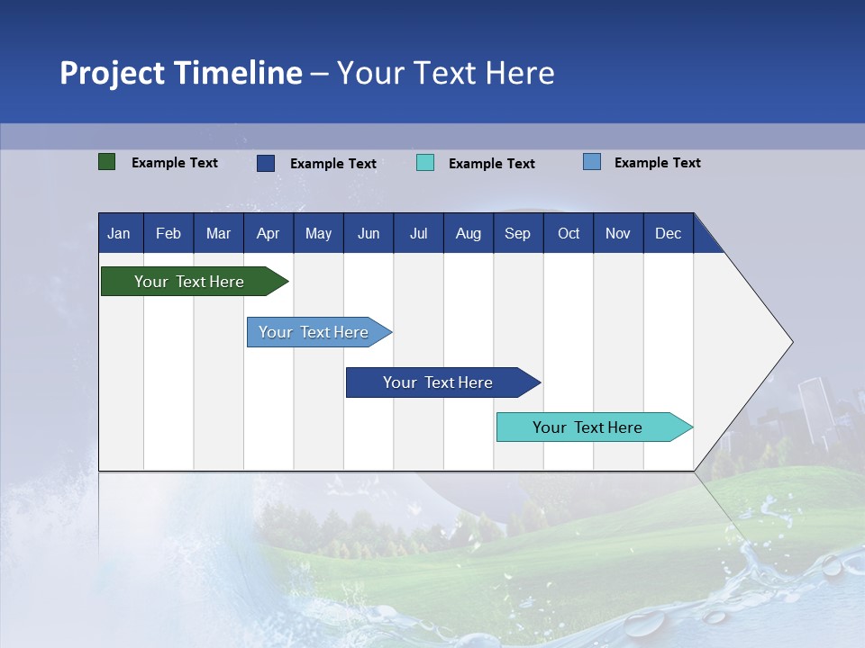 Copy Space Risk Decisions PowerPoint Template
