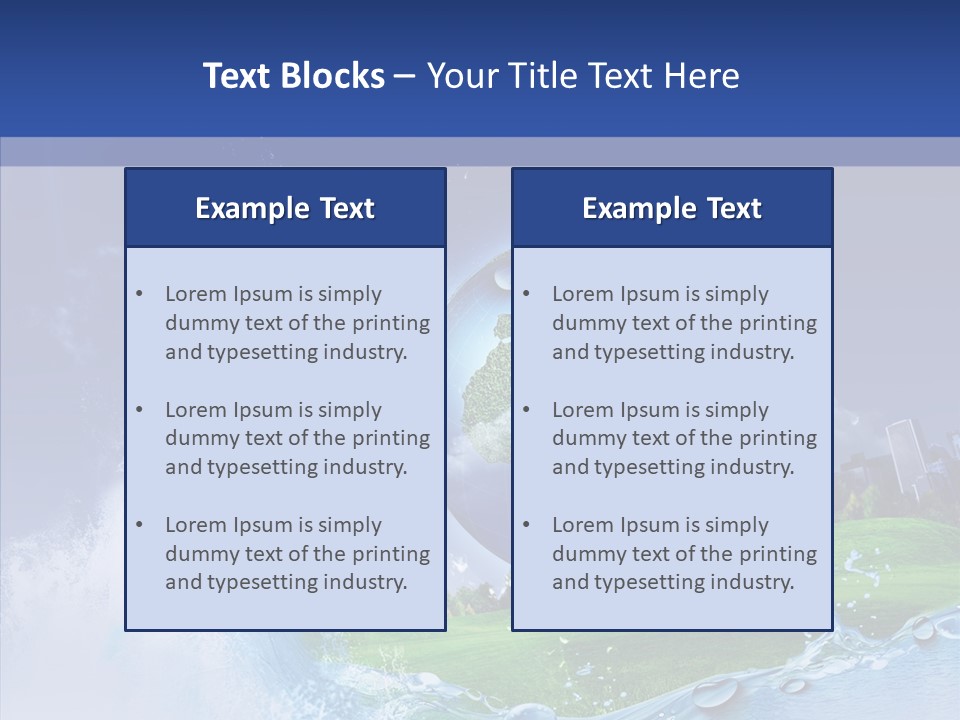 Copy Space Risk Decisions PowerPoint Template