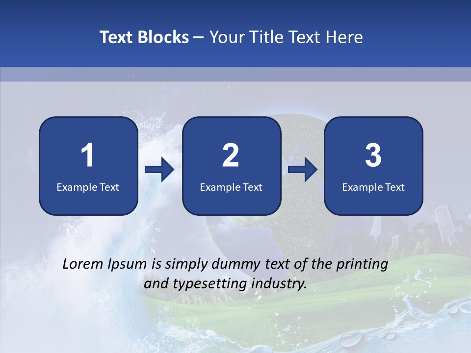 Copy Space Risk Decisions PowerPoint Template