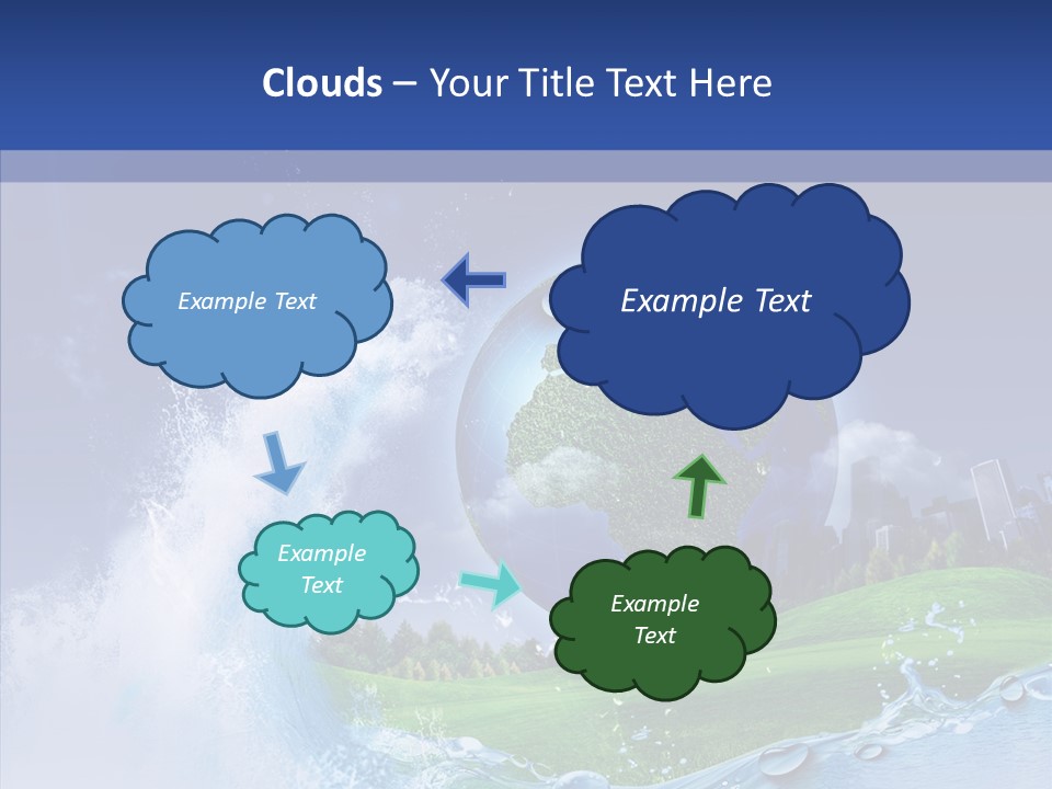 Copy Space Risk Decisions PowerPoint Template