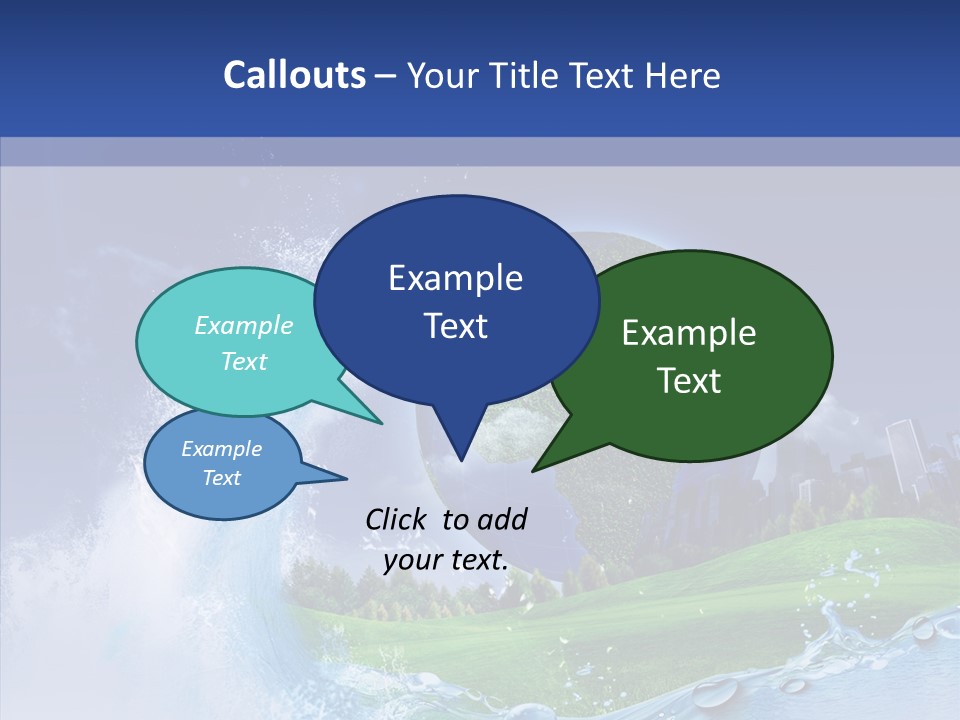 Copy Space Risk Decisions PowerPoint Template