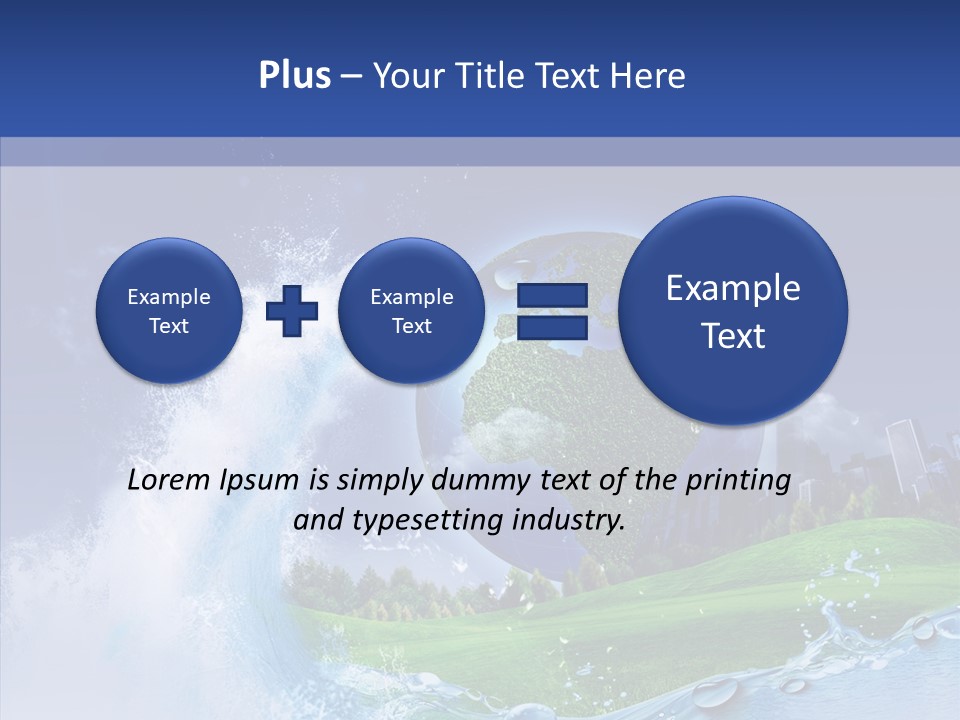 Copy Space Risk Decisions PowerPoint Template