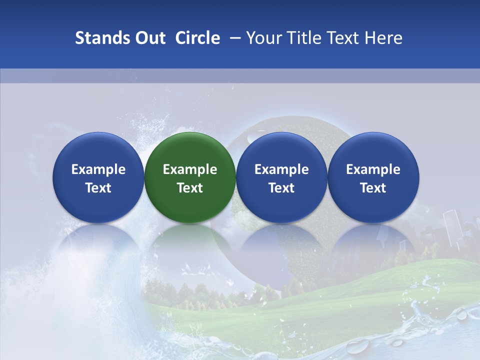 Copy Space Risk Decisions PowerPoint Template