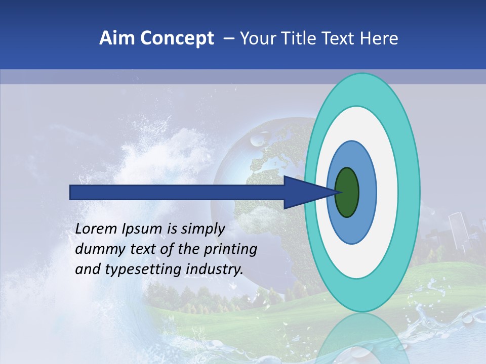 Copy Space Risk Decisions PowerPoint Template