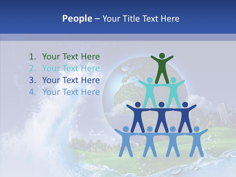 Copy Space Risk Decisions PowerPoint Template