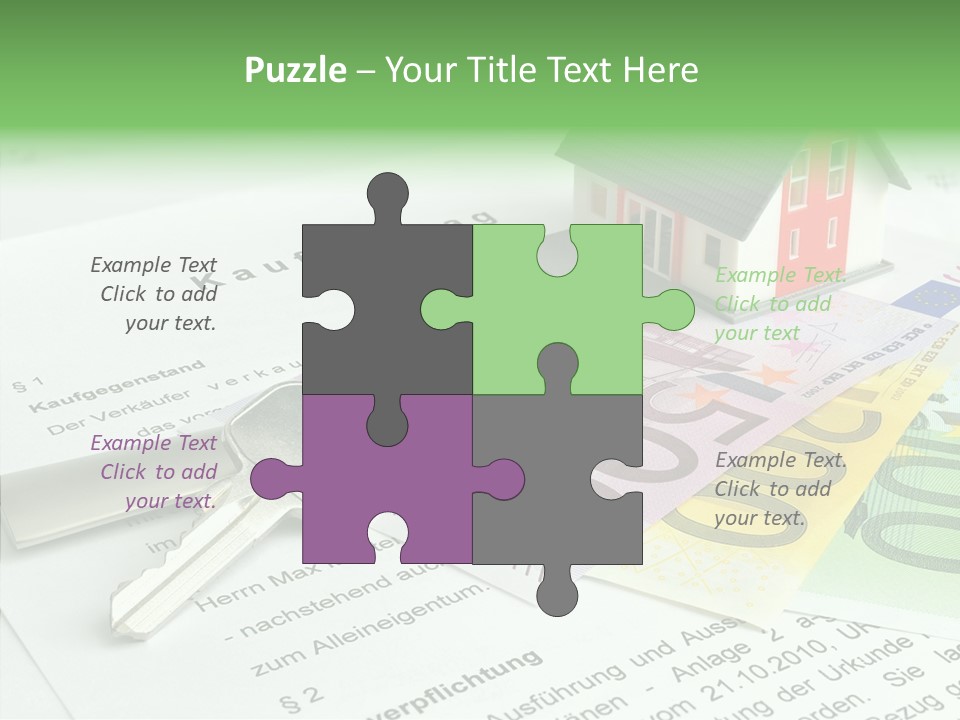 Euro House Concept PowerPoint Template