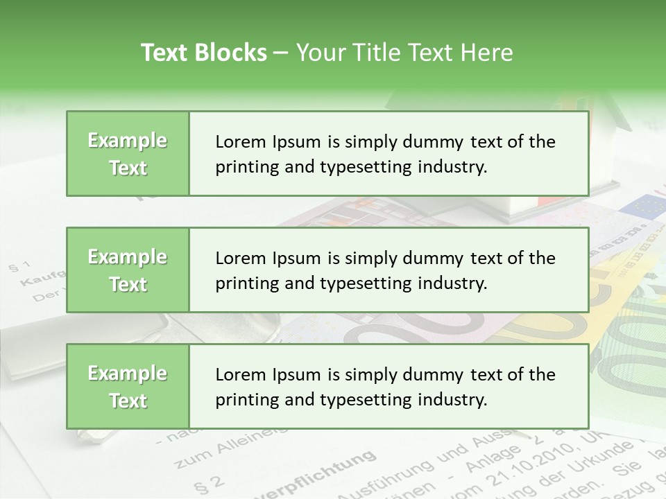 Euro House Concept PowerPoint Template