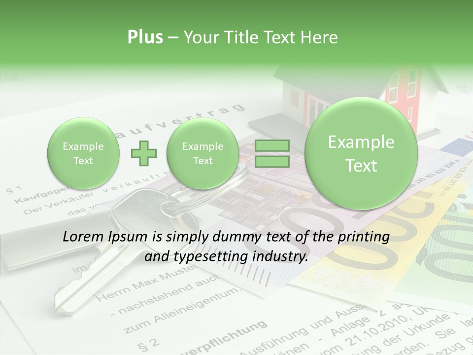 Euro House Concept PowerPoint Template
