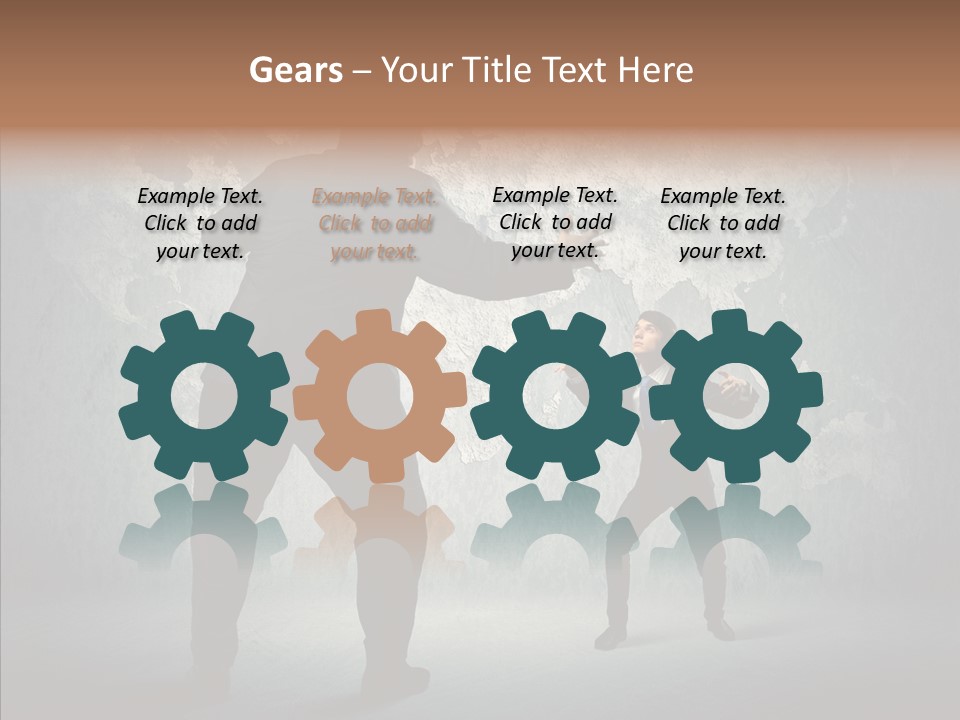 Man Argue Chief PowerPoint Template