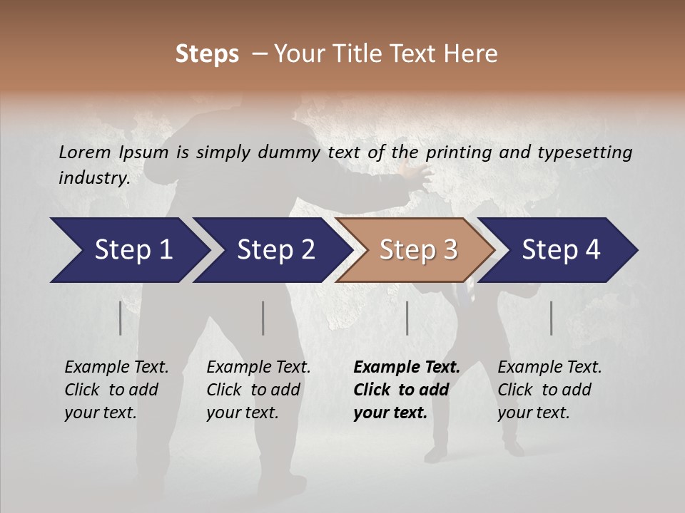 Man Argue Chief PowerPoint Template