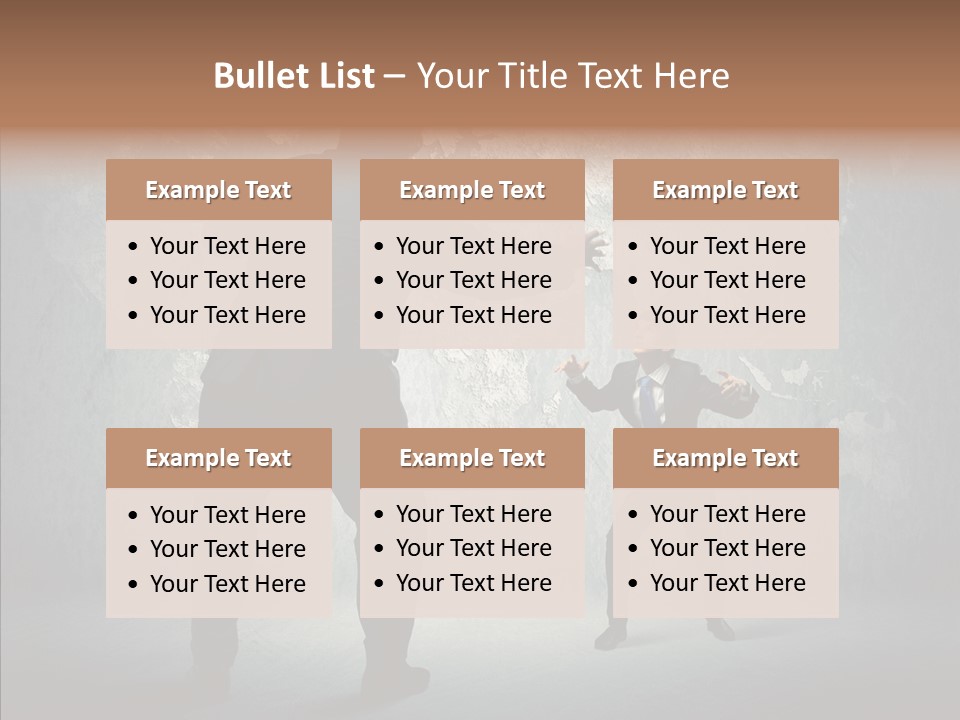 Man Argue Chief PowerPoint Template
