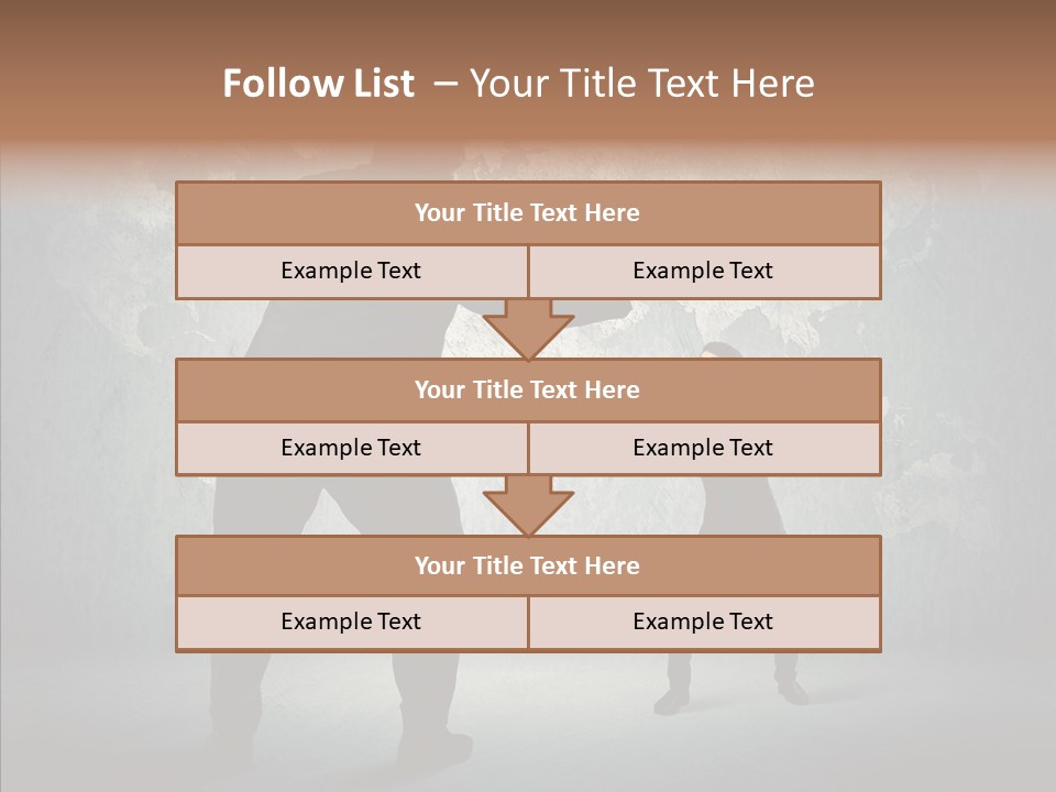 Man Argue Chief PowerPoint Template