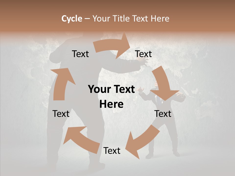 Man Argue Chief PowerPoint Template