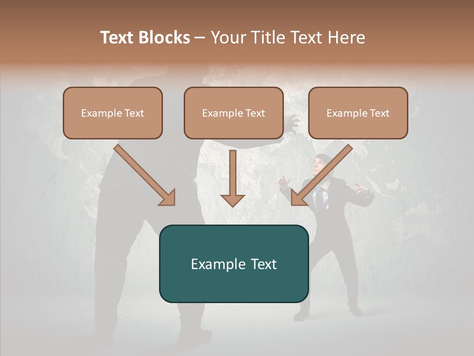 Man Argue Chief PowerPoint Template