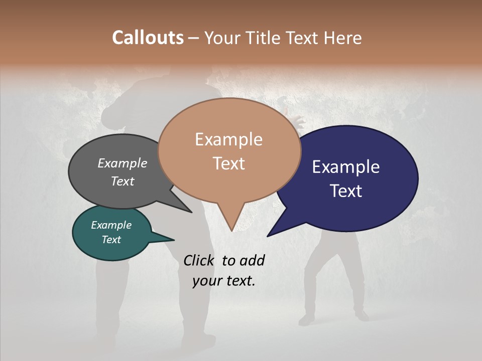 Man Argue Chief PowerPoint Template