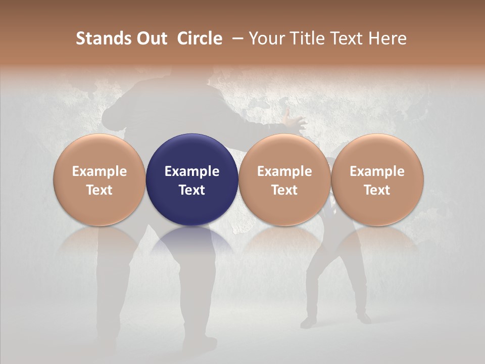 Man Argue Chief PowerPoint Template