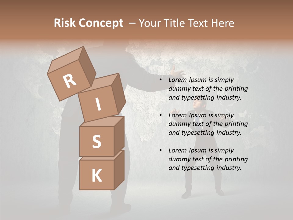 Man Argue Chief PowerPoint Template