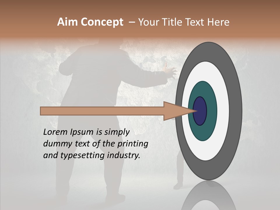 Man Argue Chief PowerPoint Template