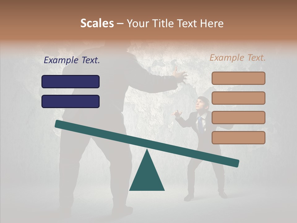Man Argue Chief PowerPoint Template
