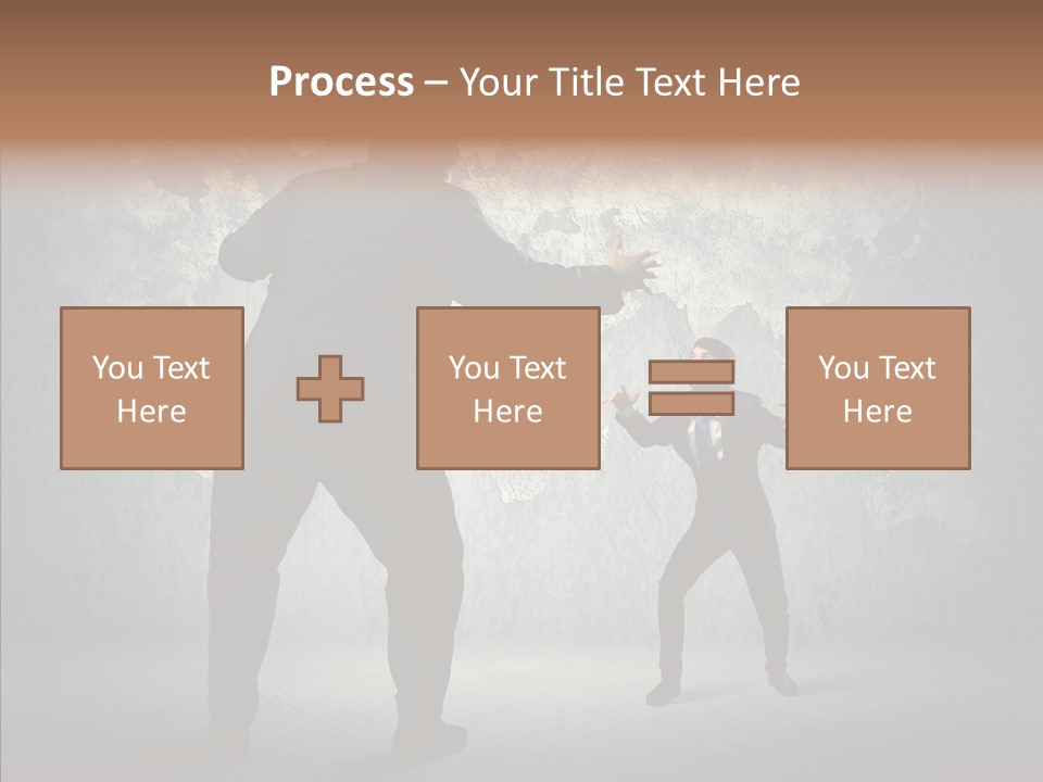 Man Argue Chief PowerPoint Template