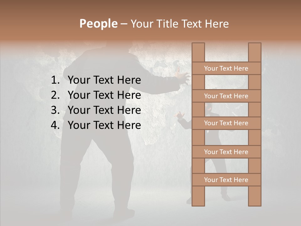 Man Argue Chief PowerPoint Template