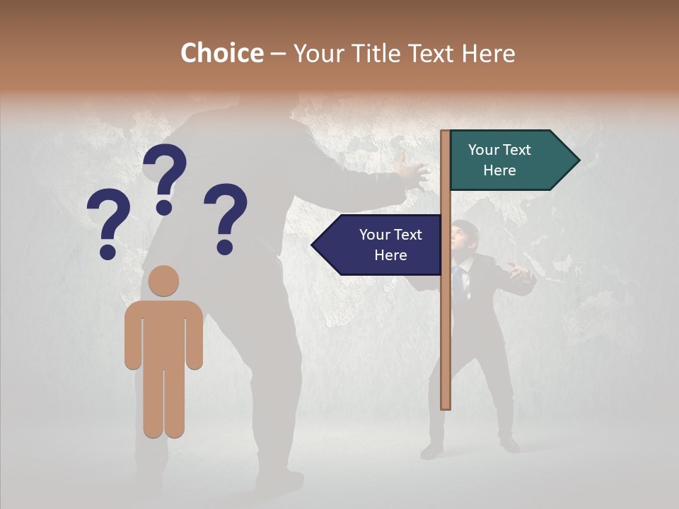 Man Argue Chief PowerPoint Template