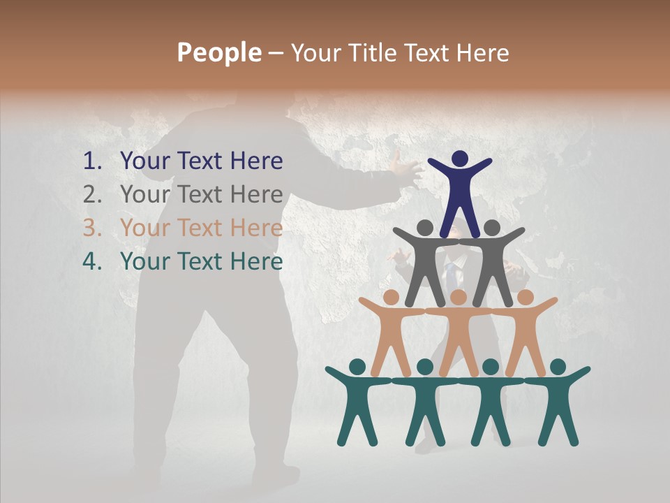 Man Argue Chief PowerPoint Template