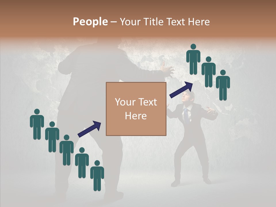 Man Argue Chief PowerPoint Template