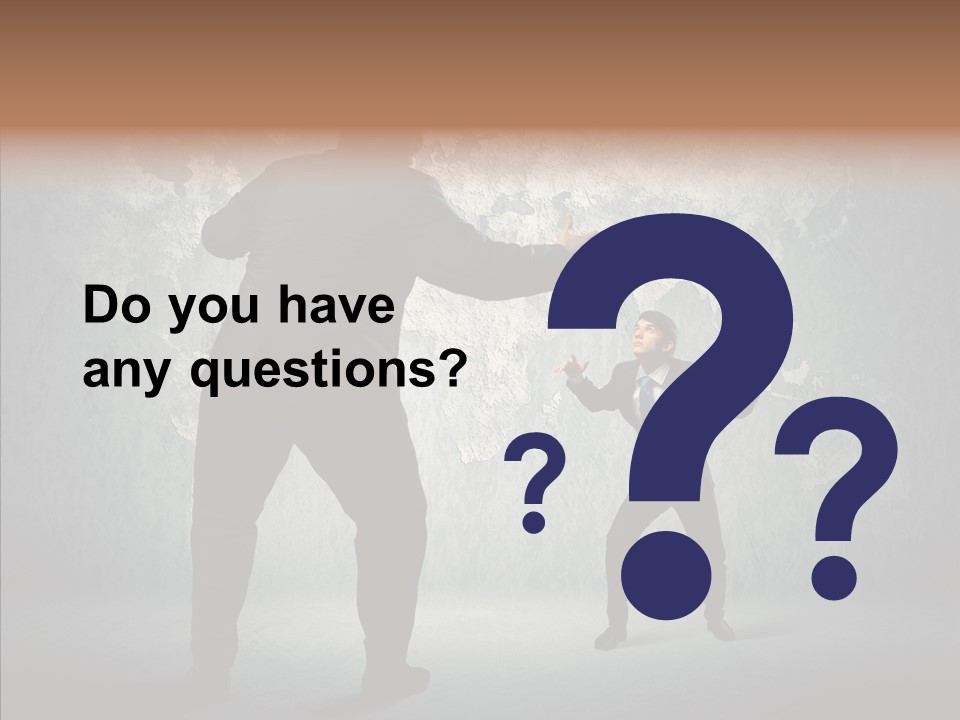 Man Argue Chief PowerPoint Template