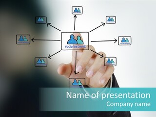 Community Job Diagram PowerPoint Template