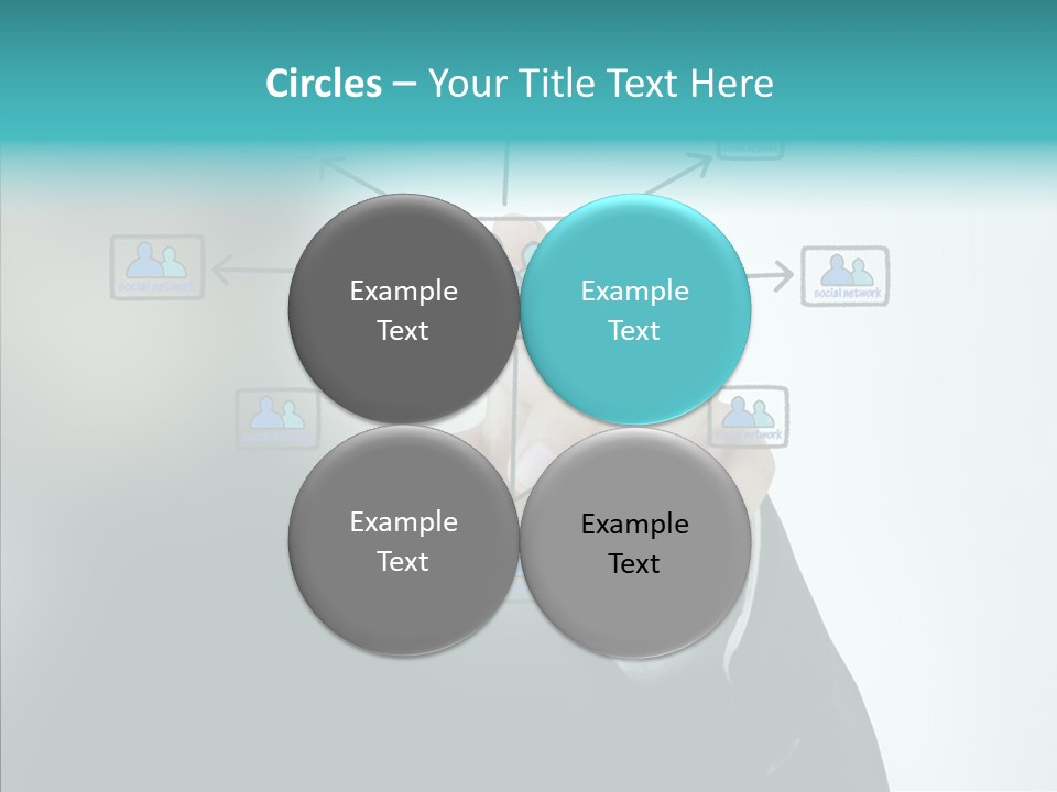 Community Job Diagram PowerPoint Template