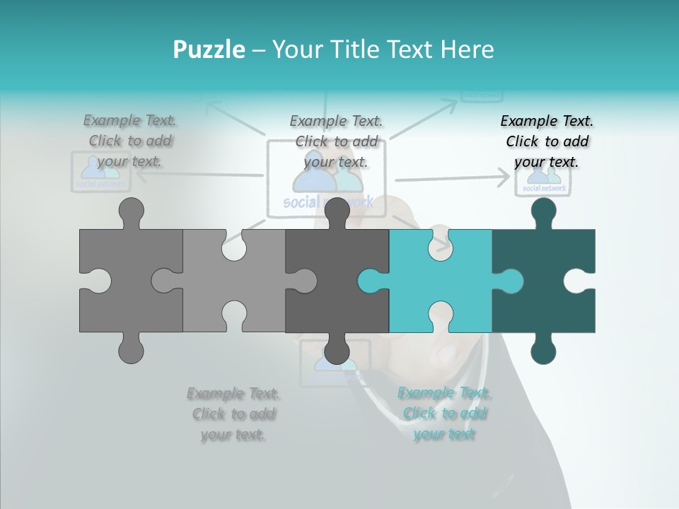 Community Job Diagram PowerPoint Template