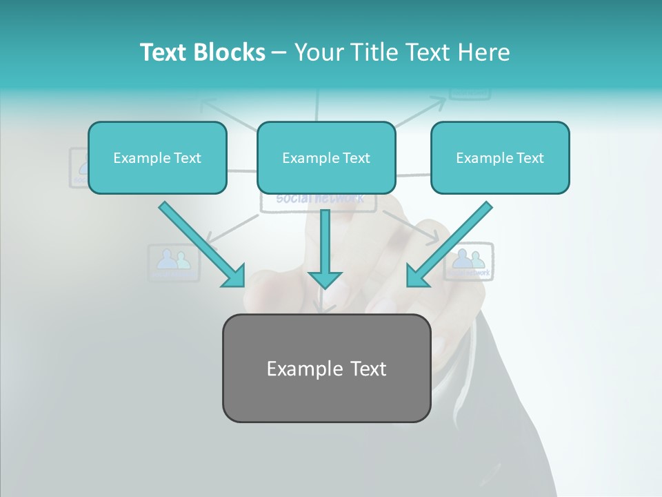 Community Job Diagram PowerPoint Template