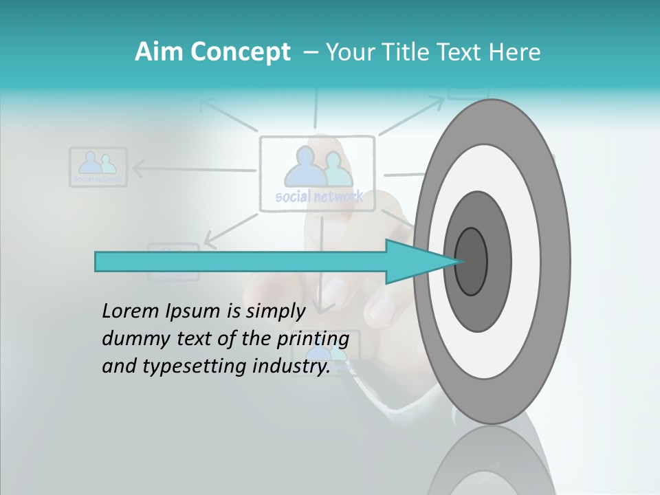 Community Job Diagram PowerPoint Template