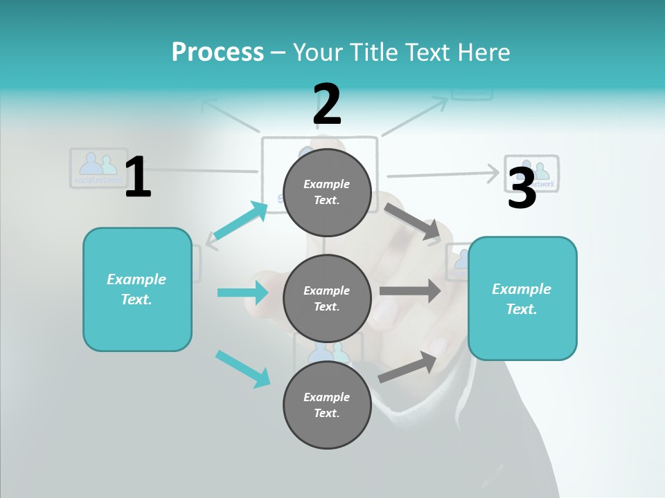 Community Job Diagram PowerPoint Template