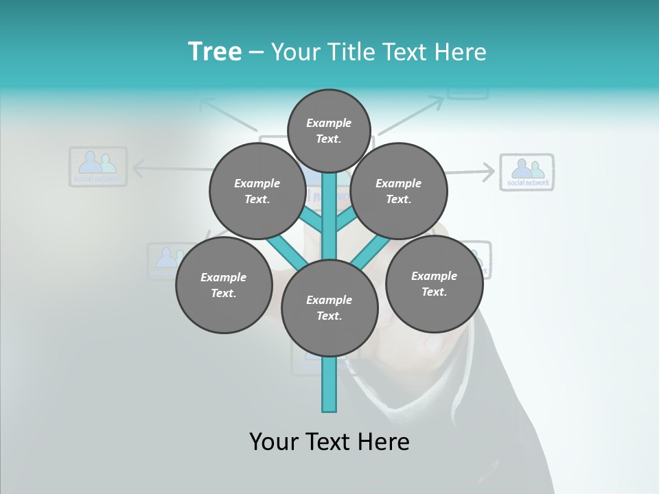 Community Job Diagram PowerPoint Template