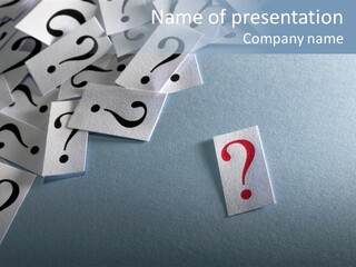 Mystery Paper Solution PowerPoint Template