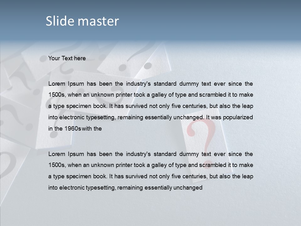 Mystery Paper Solution PowerPoint Template