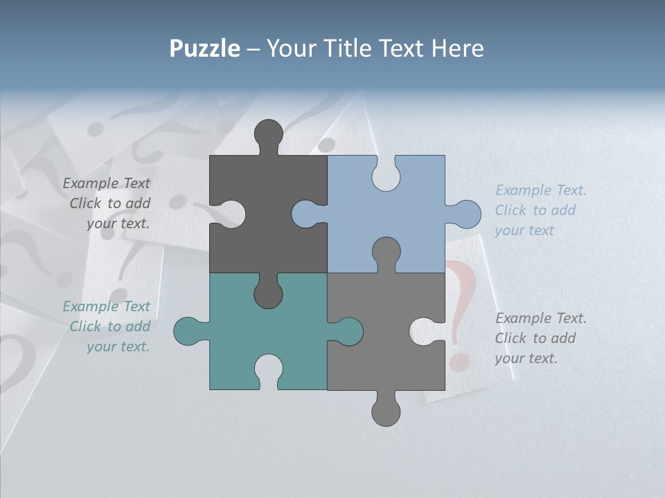 Mystery Paper Solution PowerPoint Template