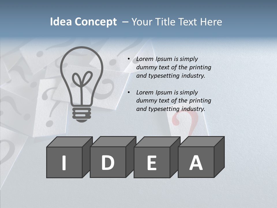 Mystery Paper Solution PowerPoint Template