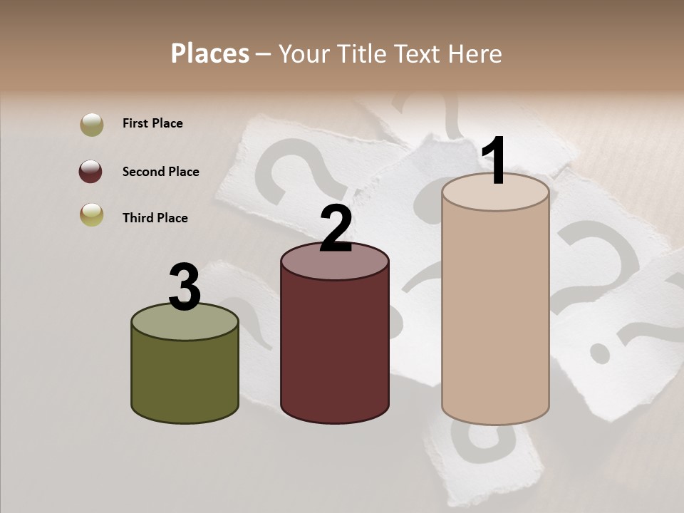 Copy Space Risk Decisions PowerPoint Template