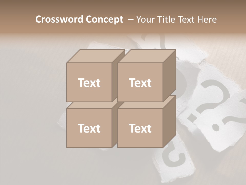 Copy Space Risk Decisions PowerPoint Template