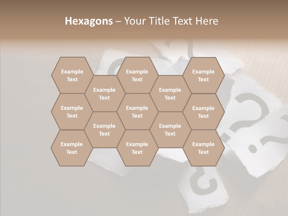 Copy Space Risk Decisions PowerPoint Template
