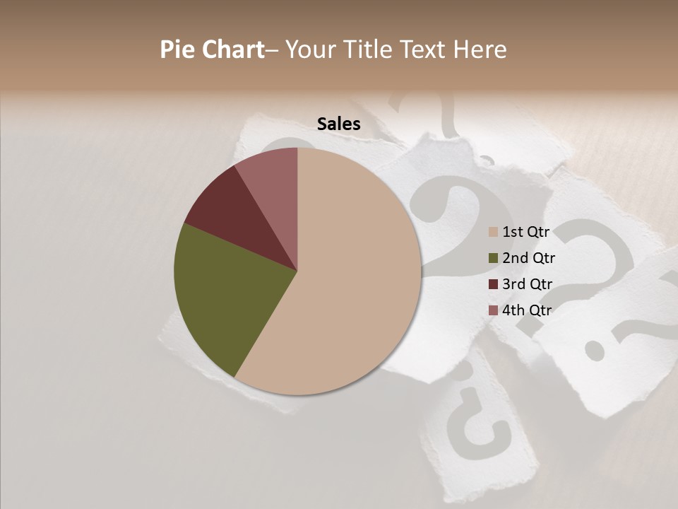 Copy Space Risk Decisions PowerPoint Template