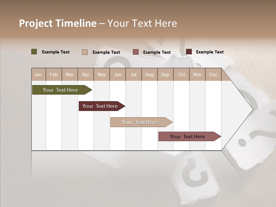 Copy Space Risk Decisions PowerPoint Template