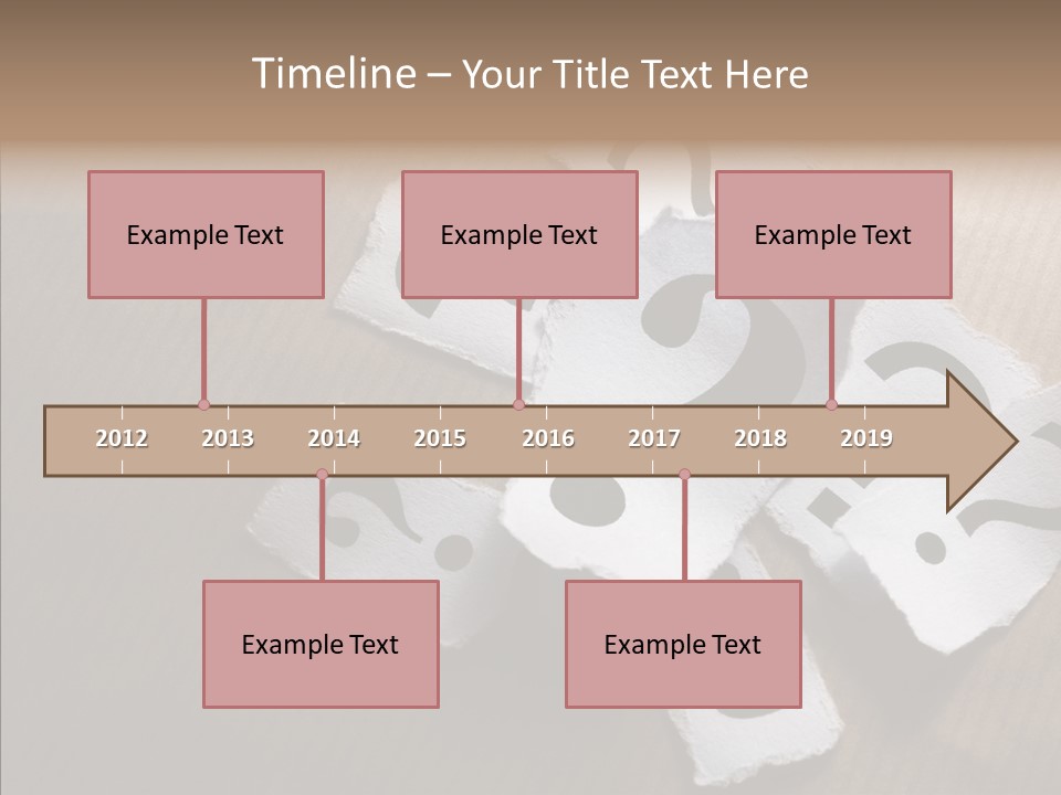 Copy Space Risk Decisions PowerPoint Template