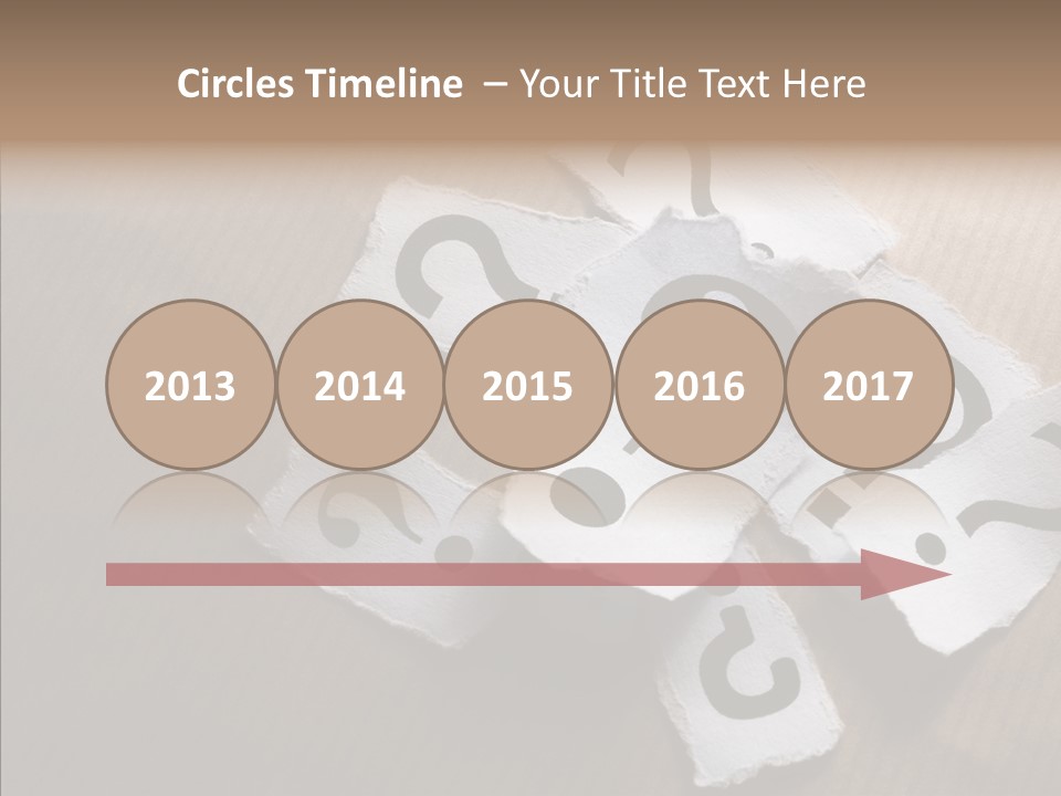 Copy Space Risk Decisions PowerPoint Template